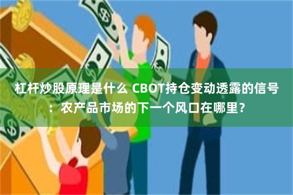 杠杆炒股原理是什么 CBOT持仓变动透露的信号：农产品市场的下一个风口在哪里？