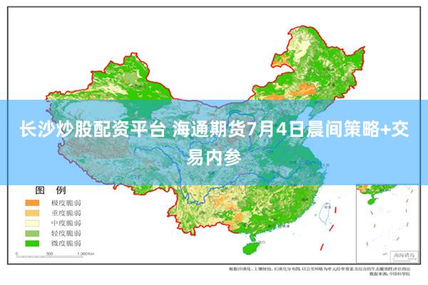 长沙炒股配资平台 海通期货7月4日晨间策略+交易内参