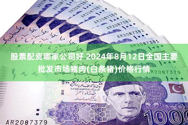 股票配资哪家公司好 2024年8月12日全国主要批发市场猪肉(白条猪)价格行情